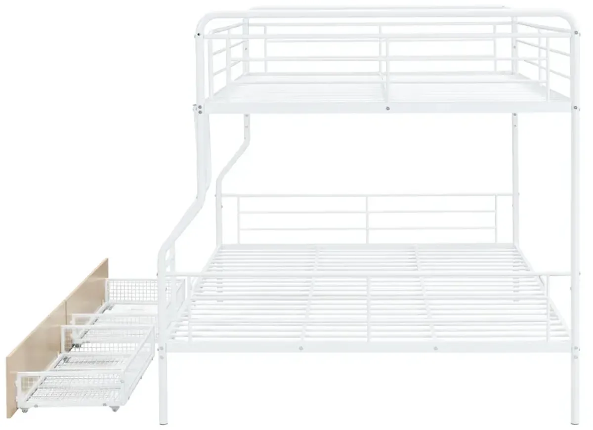 Merax Modern Metal Bunk Bed with 2 Beds