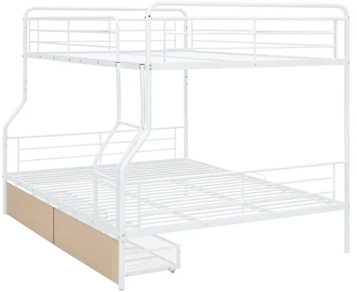 Merax Modern Metal Bunk Bed with 2 Beds