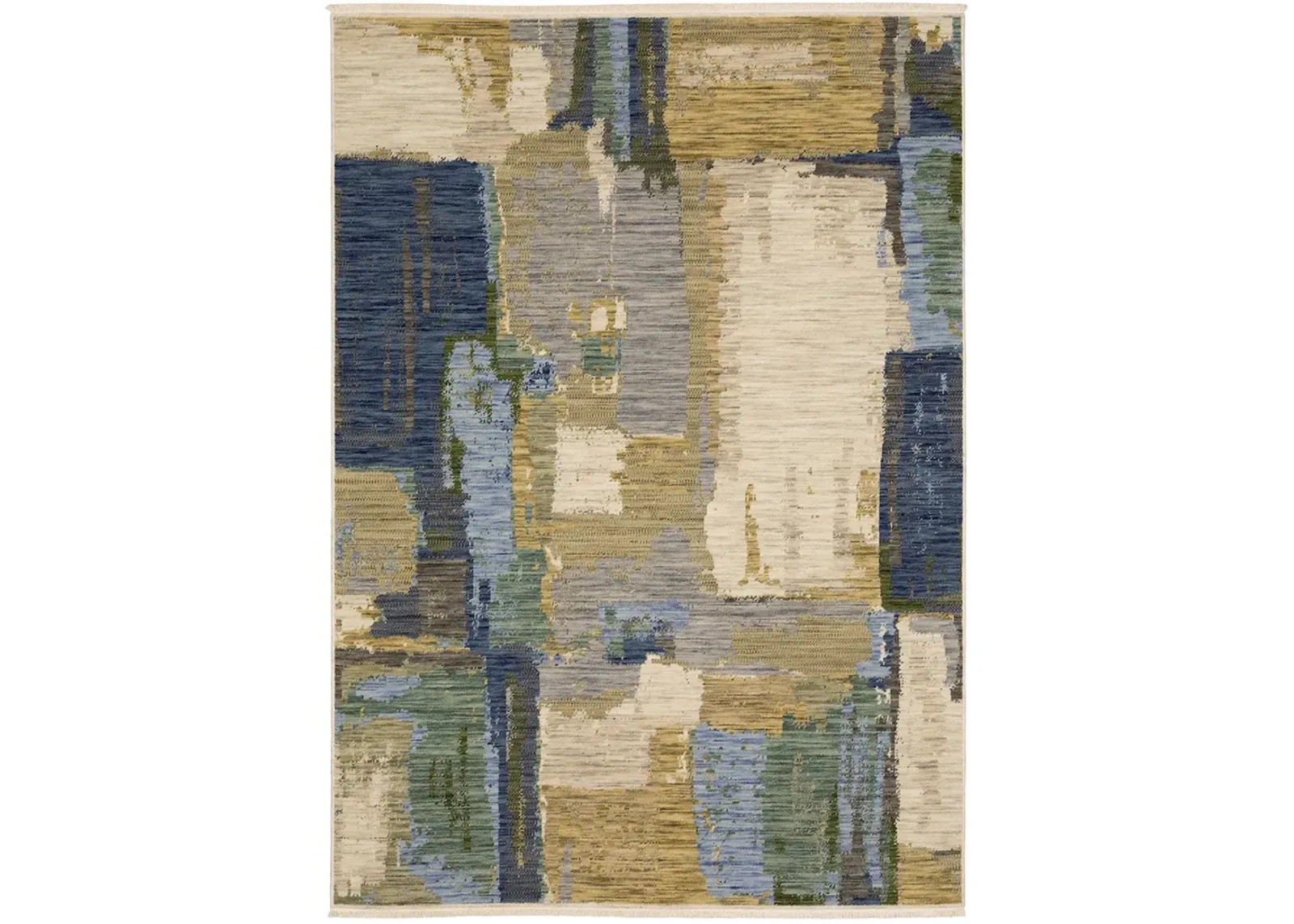 Soleri 2'6" x 12' Blue Rug