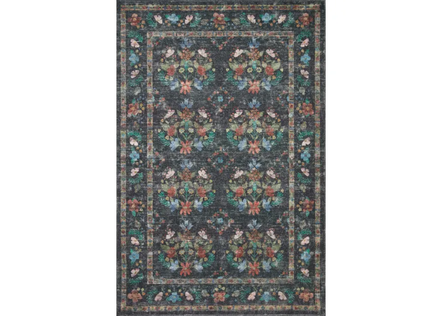 Courtyard COU04 Charcoal 7'6" x 9'6" Rug