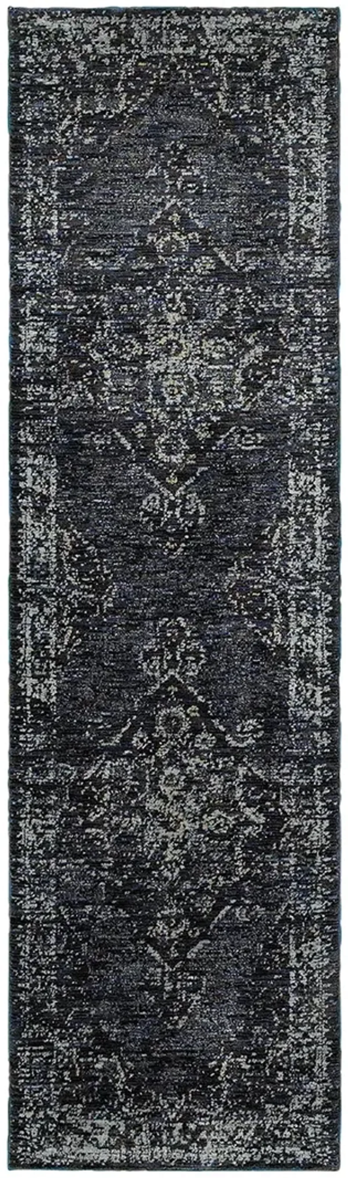 Andorra 8'6" x 11'7" Blue Rug