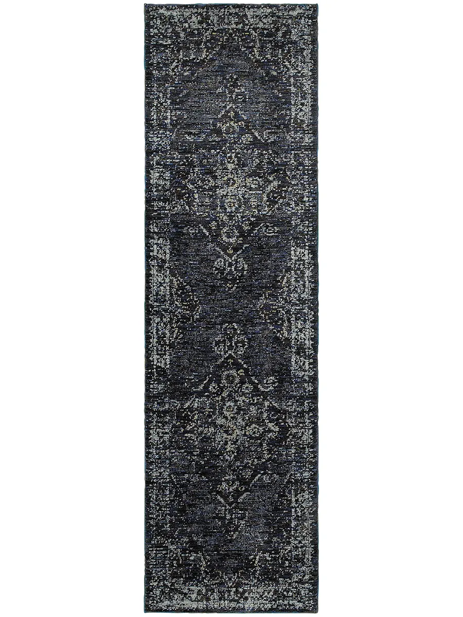 Andorra 8'6" x 11'7" Blue Rug