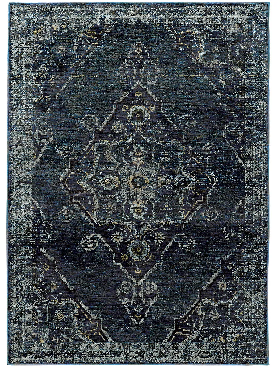 Andorra 8'6" x 11'7" Blue Rug