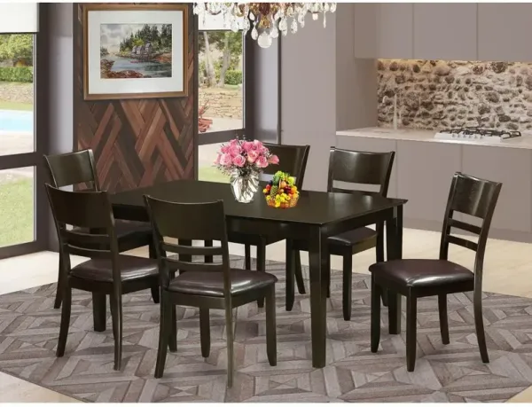 7 Pc formal Dining room set-Dinette Table and 6 Dining Chairs