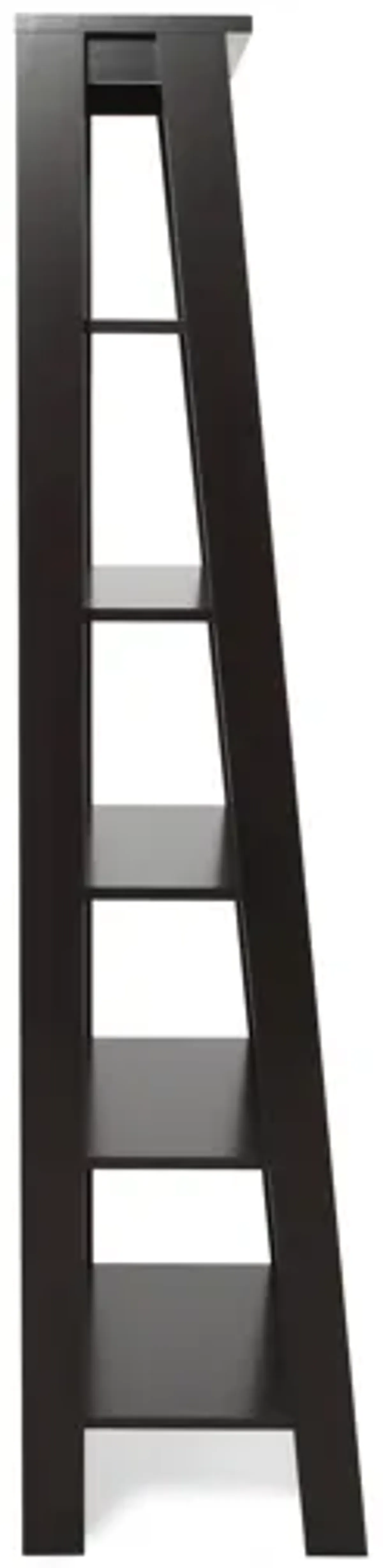 Trestle Bookcase - Espresso