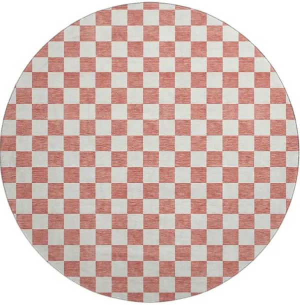 The Reserve TR7 Coral 8' Round Rug