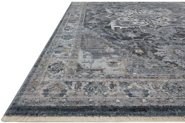 Samra SAM01 Denim/Grey 7'10" x 10' Rug