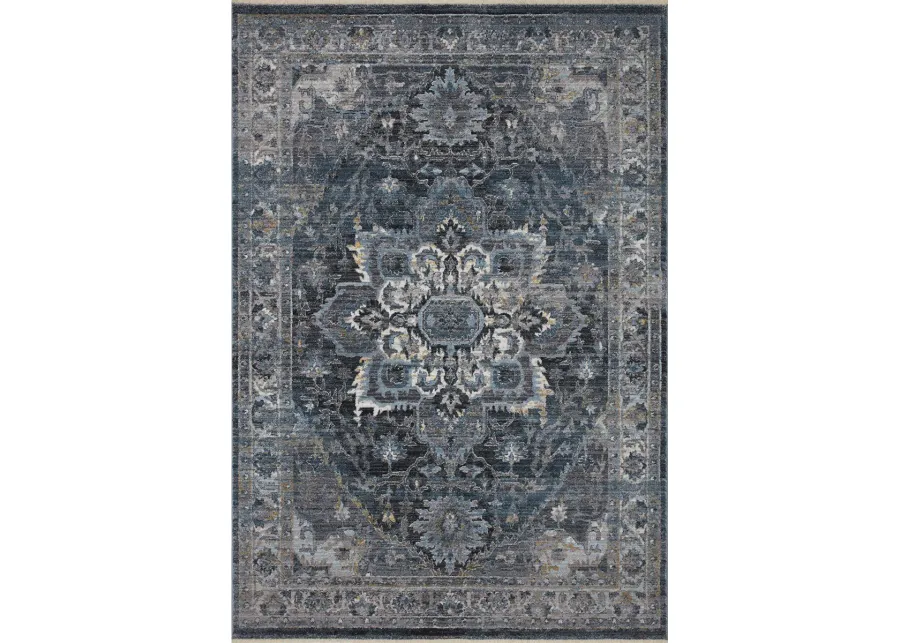 Samra SAM01 Denim/Grey 7'10" x 10' Rug