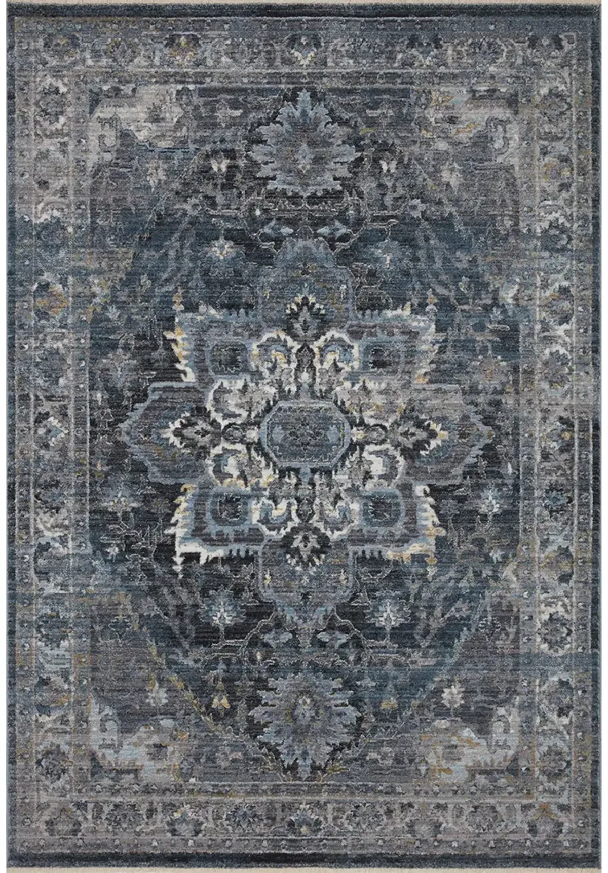 Samra SAM01 Denim/Grey 7'10" x 10' Rug