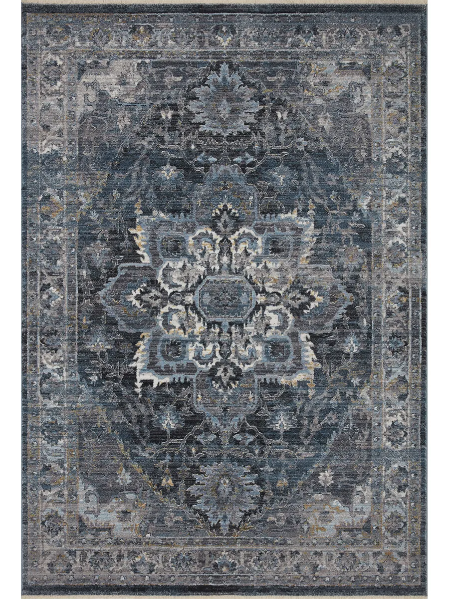 Samra SAM01 Denim/Grey 7'10" x 10' Rug