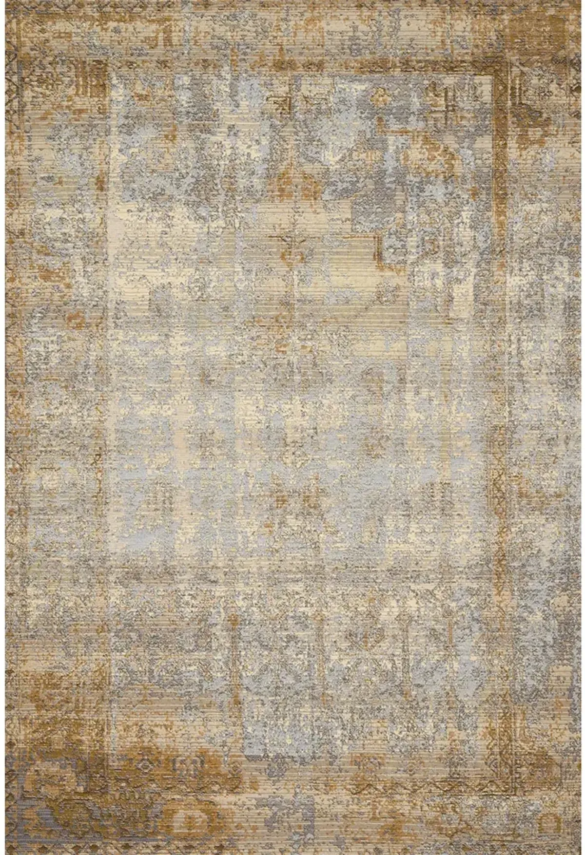 Mika MIK11 Antique Ivory/Copper 6'7" x 9'4" Rug