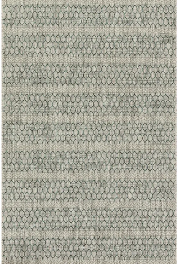 Isle Grey/Teal 9'2" x 12'1" Rug