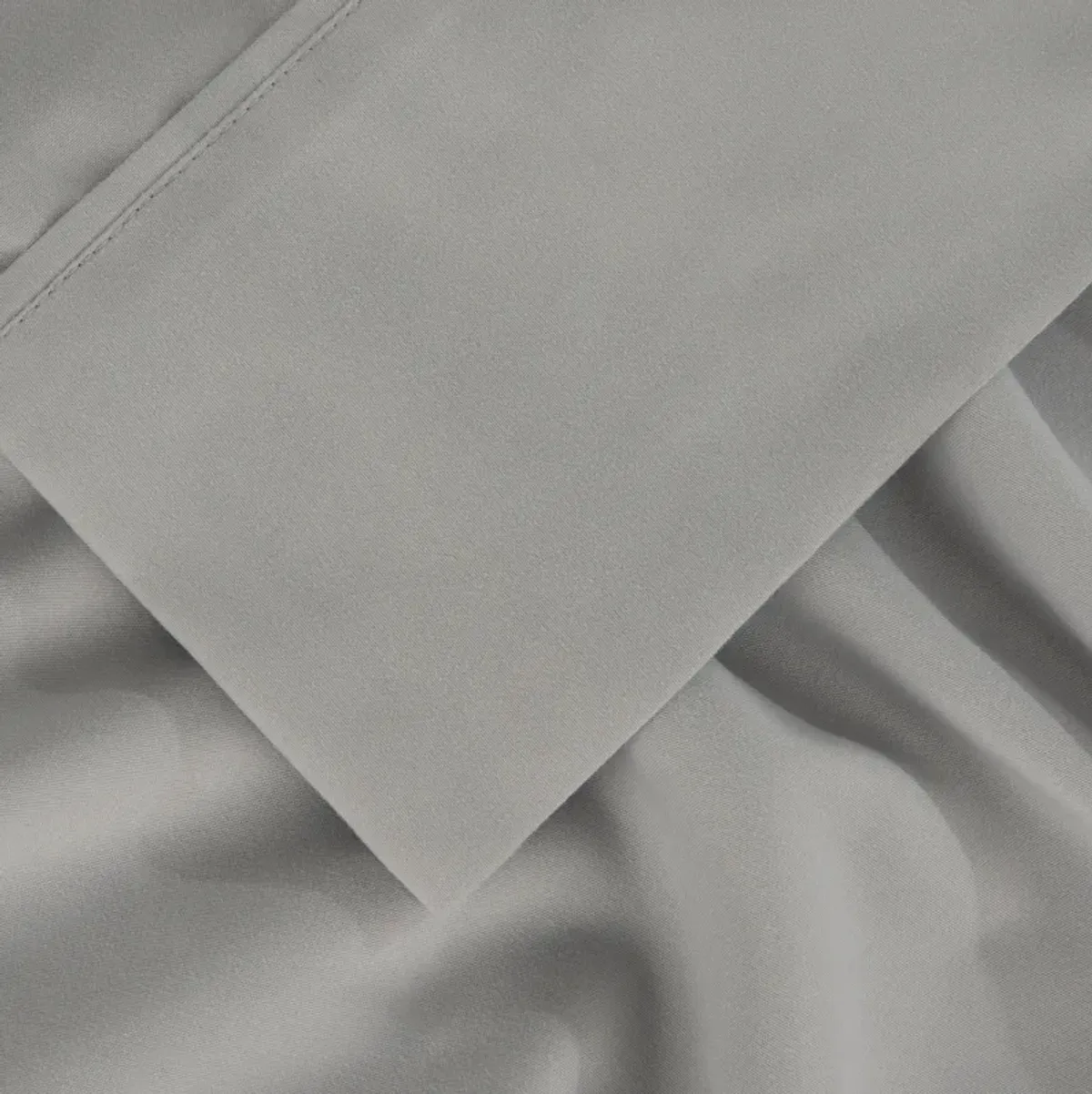 Basic California King Sheet Set - Light Grey