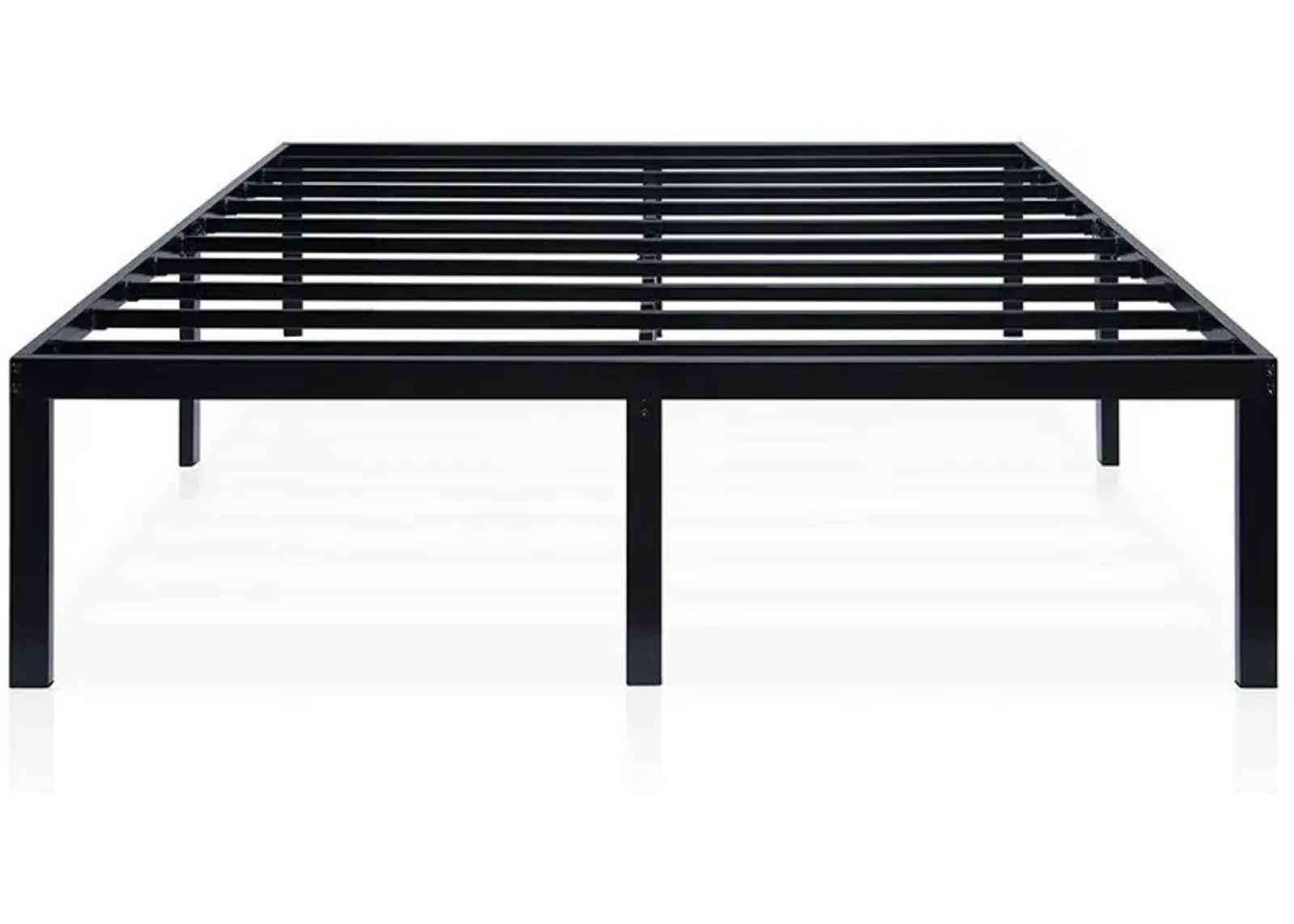 Hivvago King size 16-inch High Heavy Duty Metal Platform Bed Frame