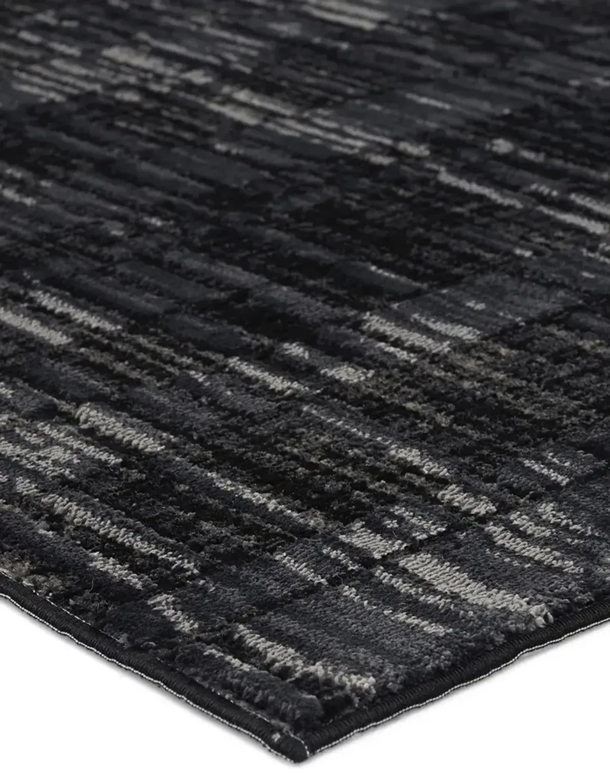 Graphite Carbon Gray 2'8" x 8' Runner Rug