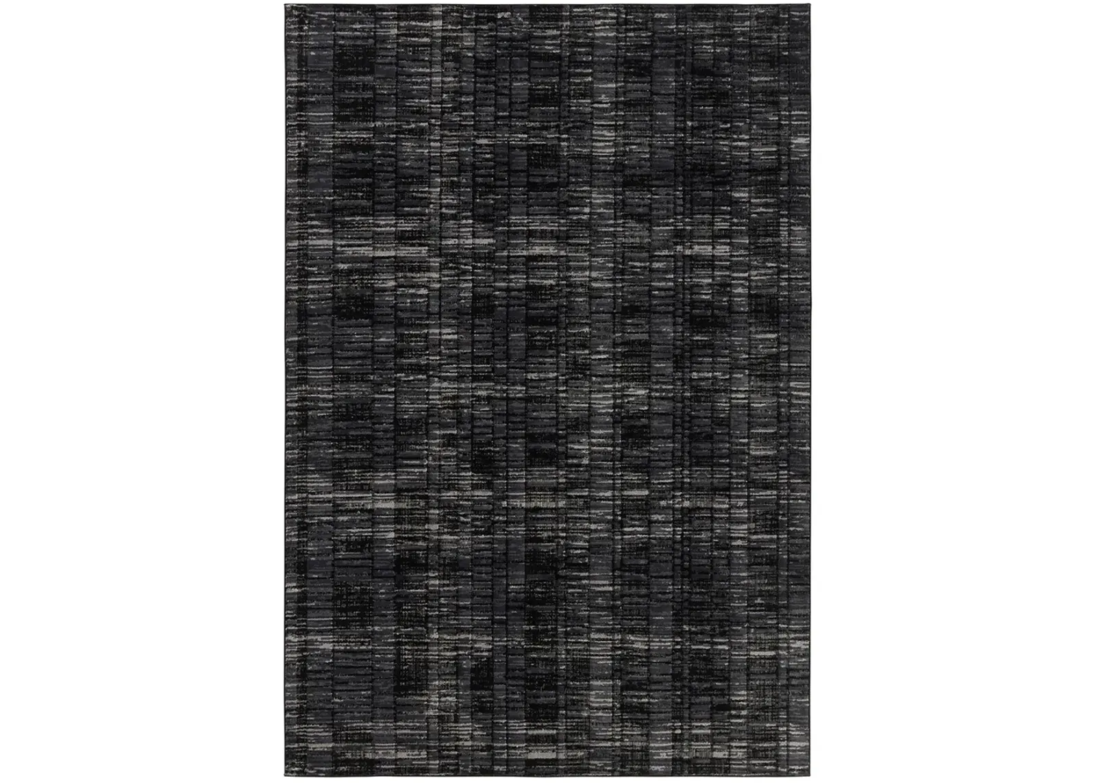 Graphite Carbon Gray 2'8" x 8' Runner Rug