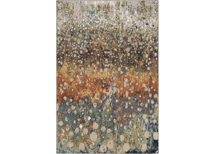 Soiree Torrent Rose Gold 12' X 15' Rug