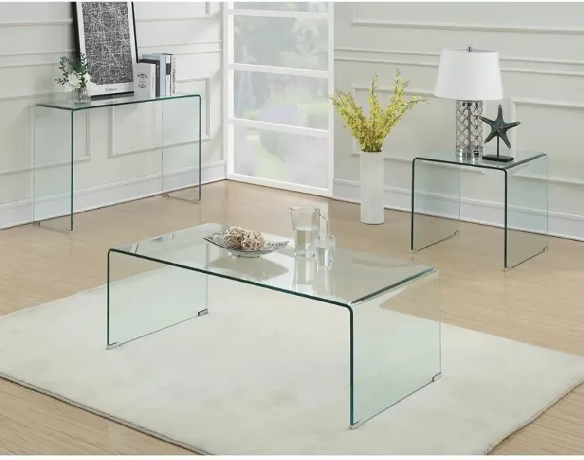 Ripley Rectangular Sofa Table Clear