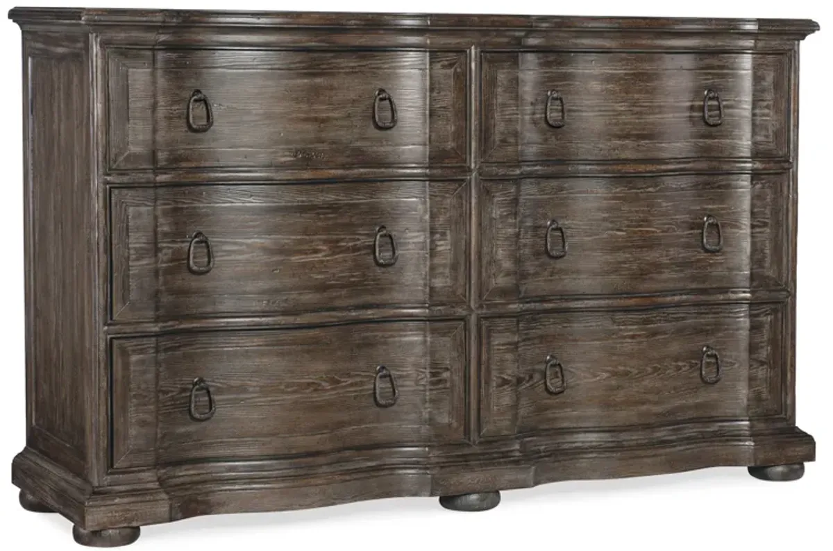 Traditions Six-Drawer Dresser