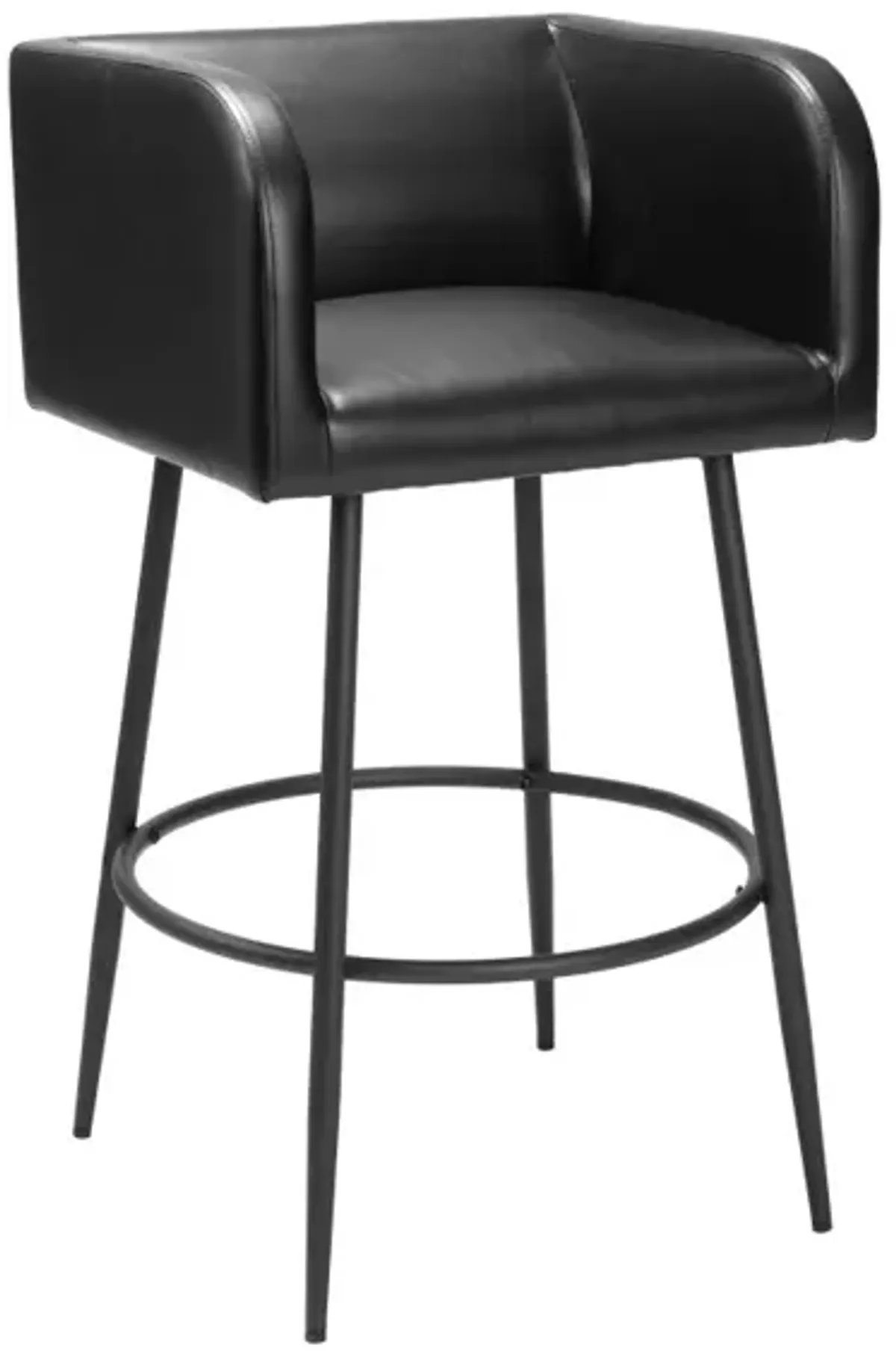 Horbat Barstool (Set of 2) Black