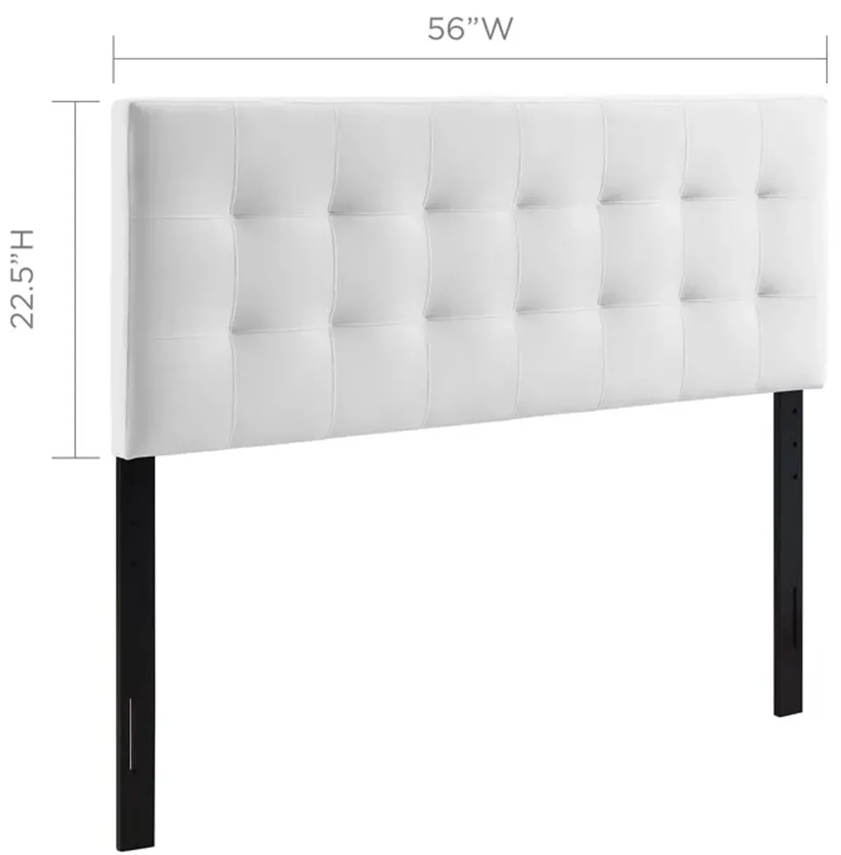 Modway - Lily Biscuit Tufted Full Performance Velvet Headboard