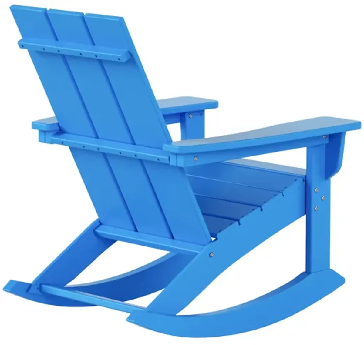 WestinTrends Modern Adirondack Outdoor Rocking Chair