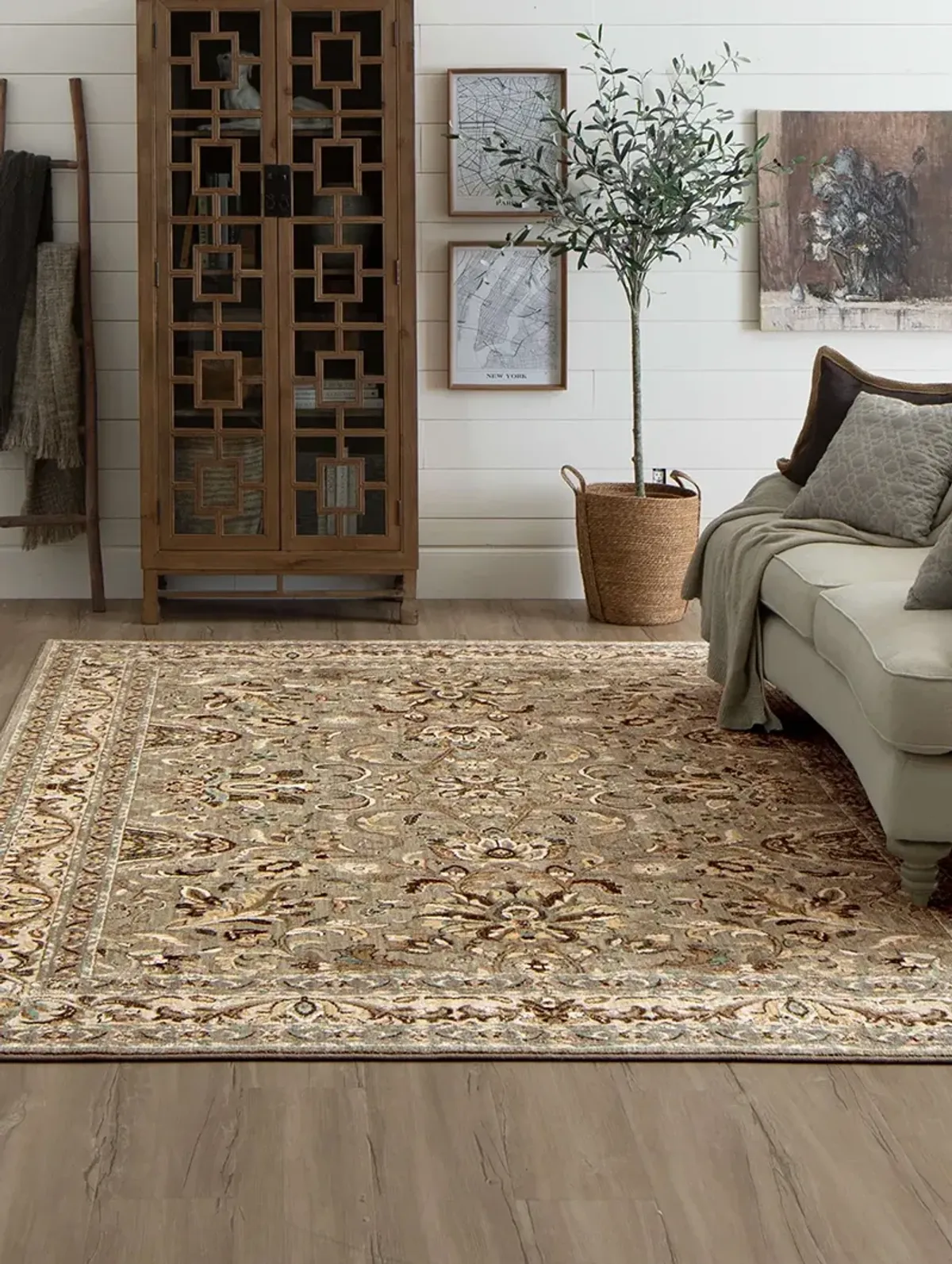 Euphoria Newbridge Willow gray 2' 4" X 7' 10" Rug