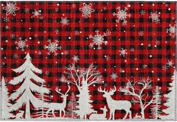 Merry & Bright MY26 Red 20" x 30" Rug