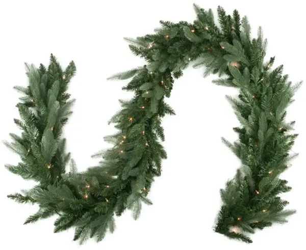 9' x 12" Pre-Lit Washington Frasier Fir Artificial Christmas Garland - Clear Dura-Lit Lights