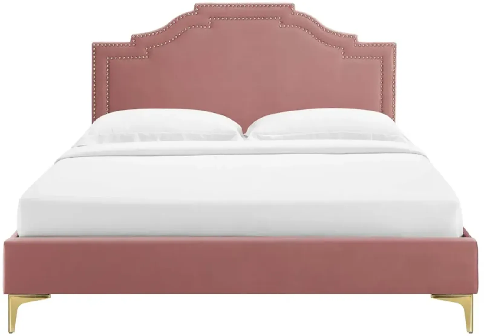 Modway - Adelaide Performance Velvet Queen Platform Bed