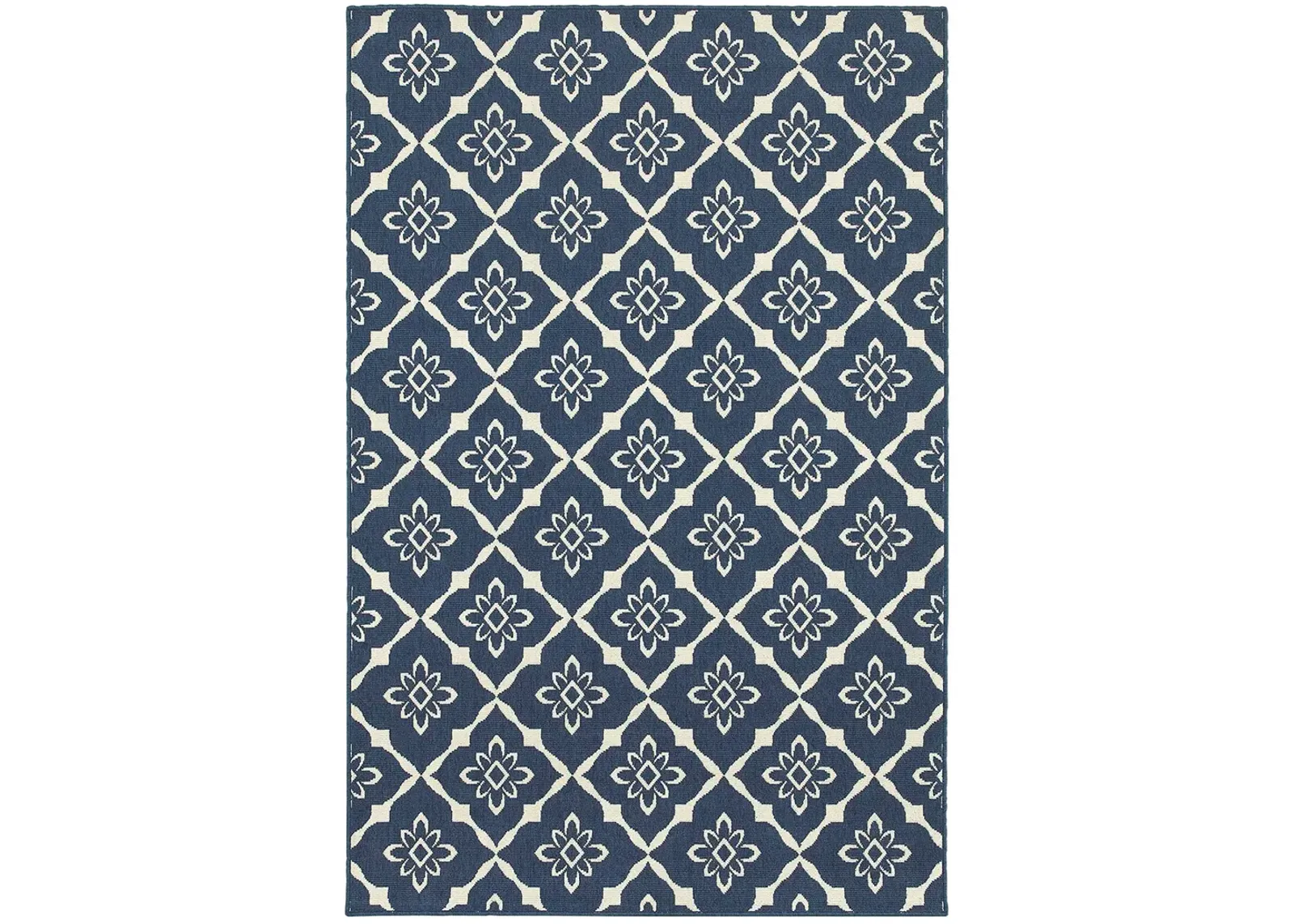 Meridian 6'7" x 9'6" Navy Rug