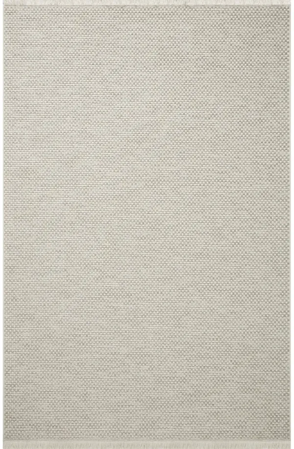 Malibu MAB-05 Ivory / Dove 2''3" x 3''9" Rug by Amber Lewis