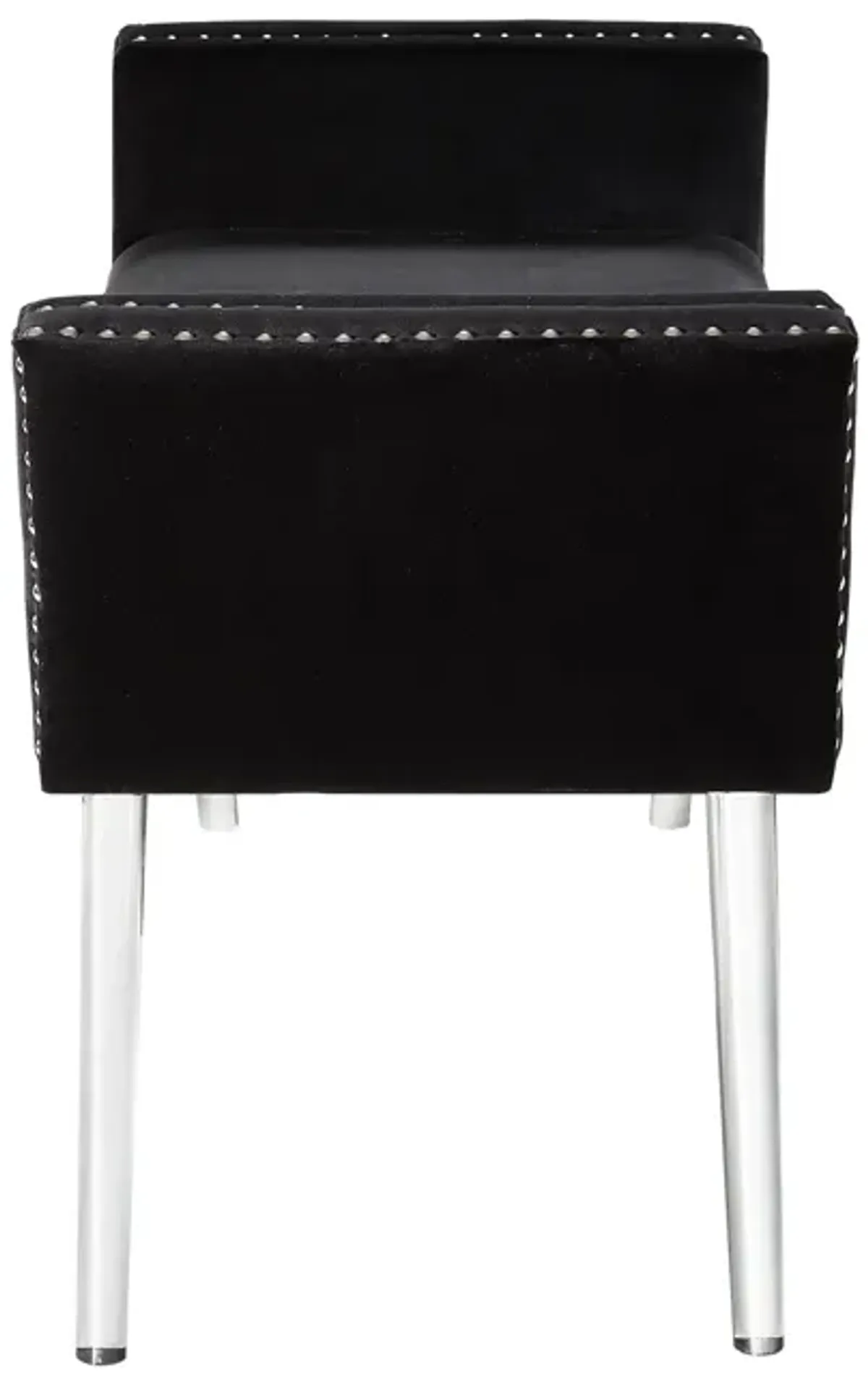 Inspired Home Janelle Velvet Bench