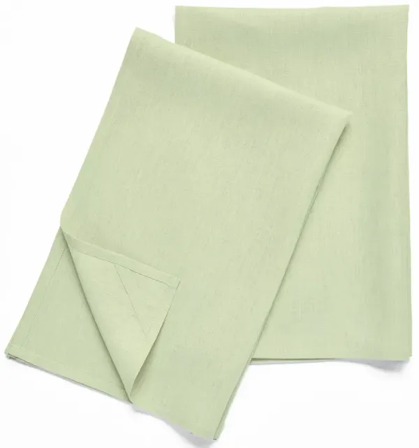 Solino Home 100% Pure Linen Kitchen Towels 17 x 26 Inch Set of 2 - Kitchen Linen