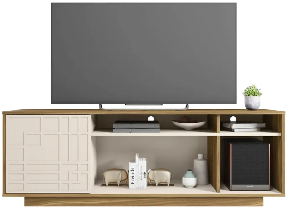 Contemporary TV Stand For TVs Up To 70", Oak