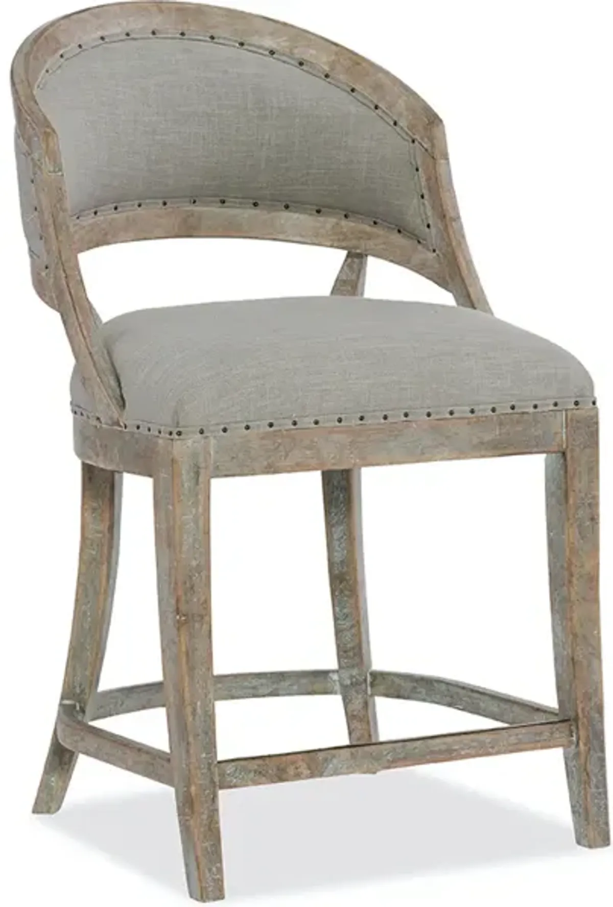 Boheme Garnier Barrel Back Counter Stool