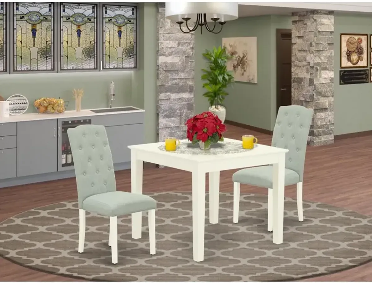 Dining Room Set Linen White