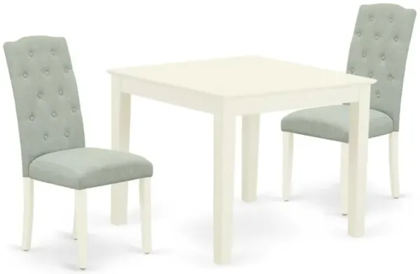 Dining Room Set Linen White