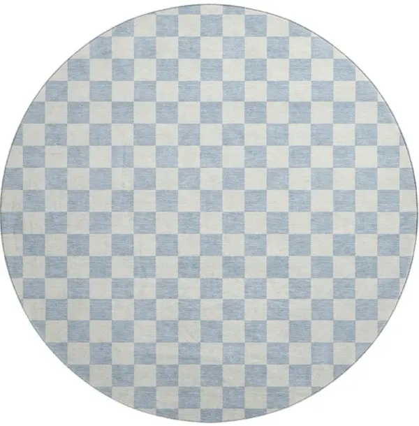 The Reserve TR7 Sky 8' Round Rug
