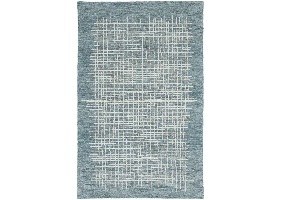 Maddox 8630F Blue/Green/Ivory 2' x 3' Rug