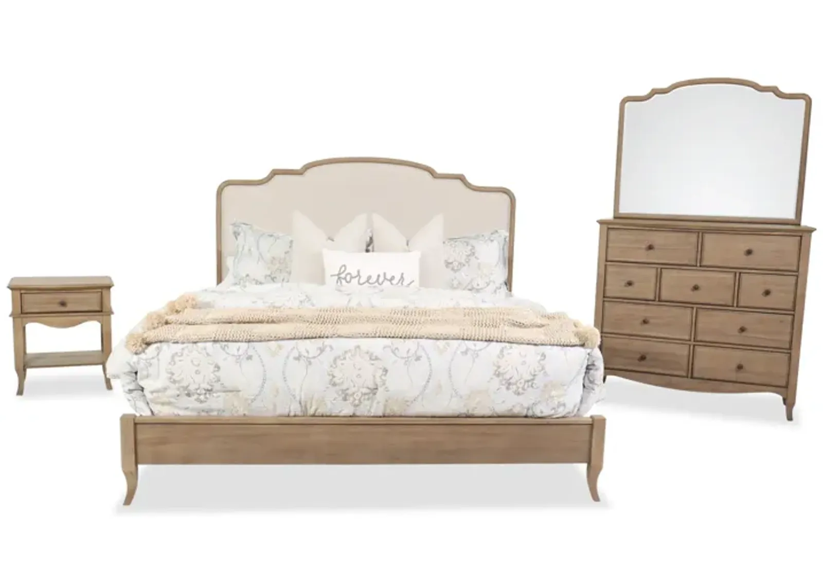 Provence 4pc Full Bedroom Set