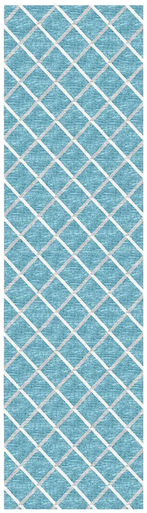York YO1 Sky Blue 2'3" x 7'6" Rug