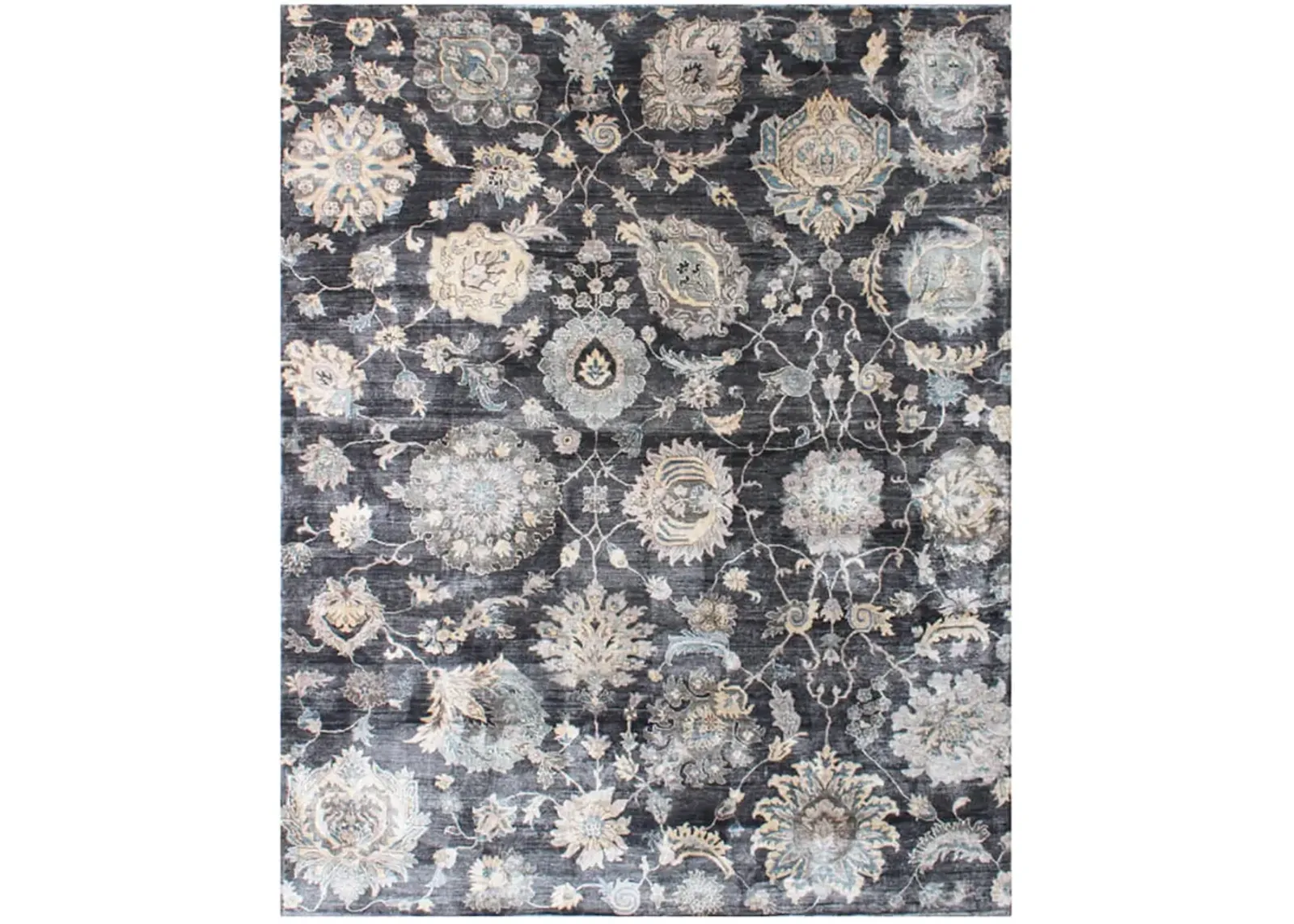 Sophia SOP740184 Charcoal 9" x 12" Rug