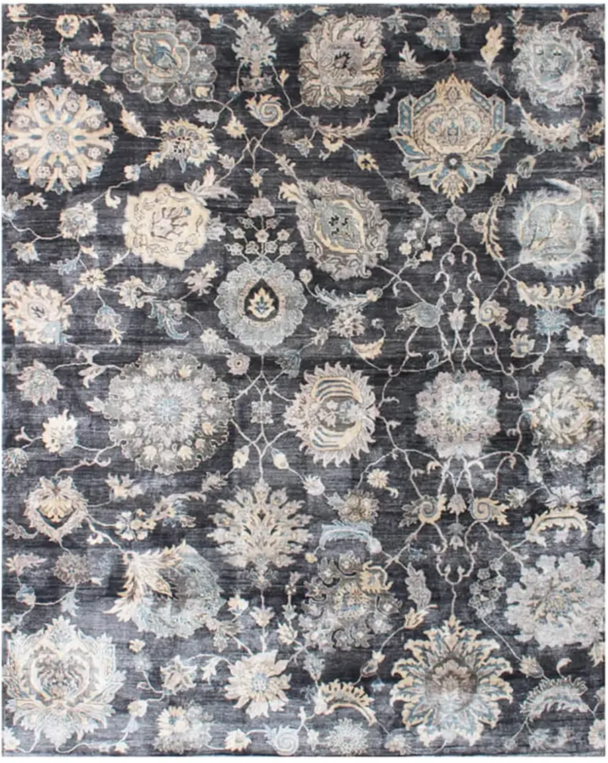 Sophia SOP740184 Charcoal 9" x 12" Rug