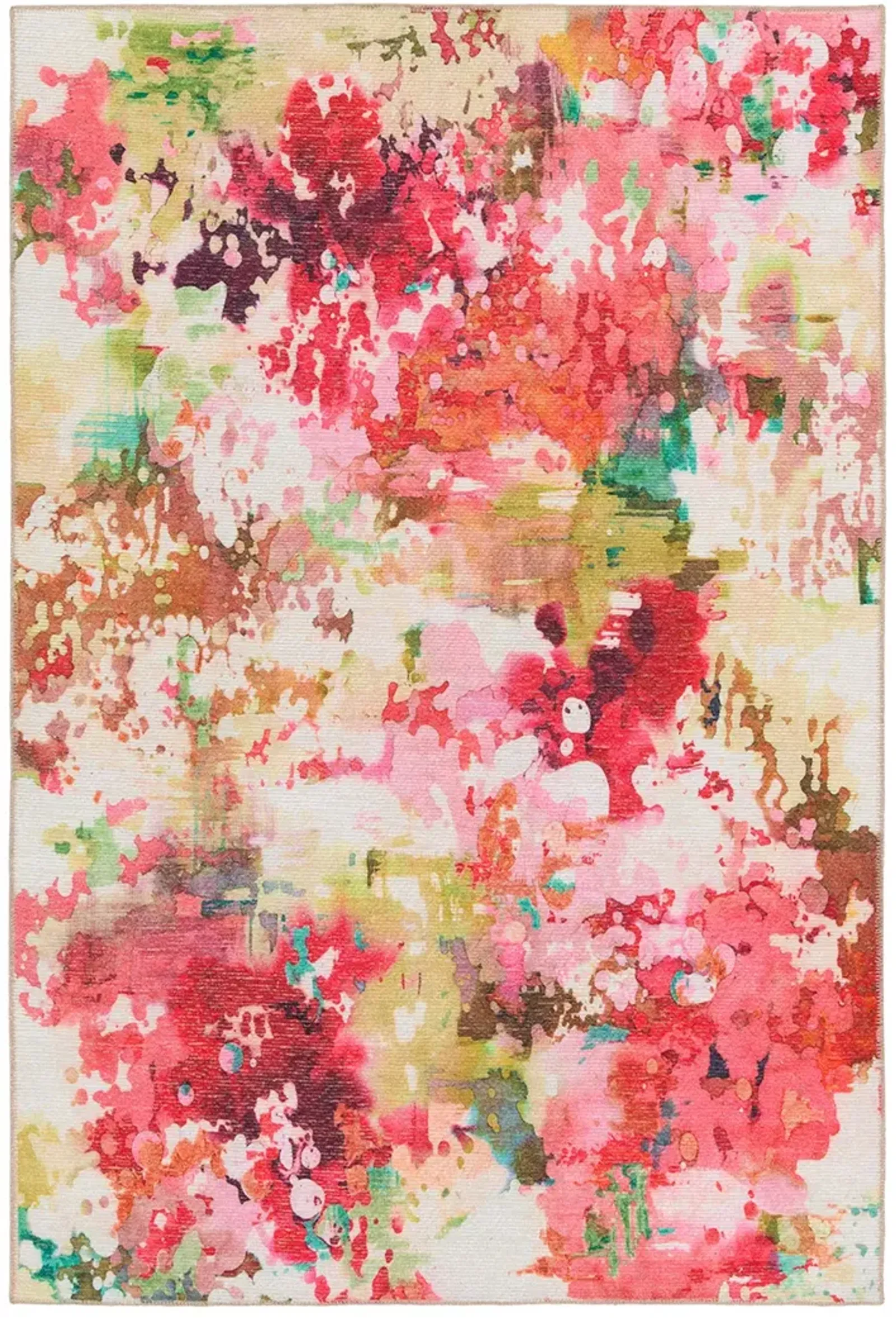 Ibis Rouge Pink 5' x 8' Rug