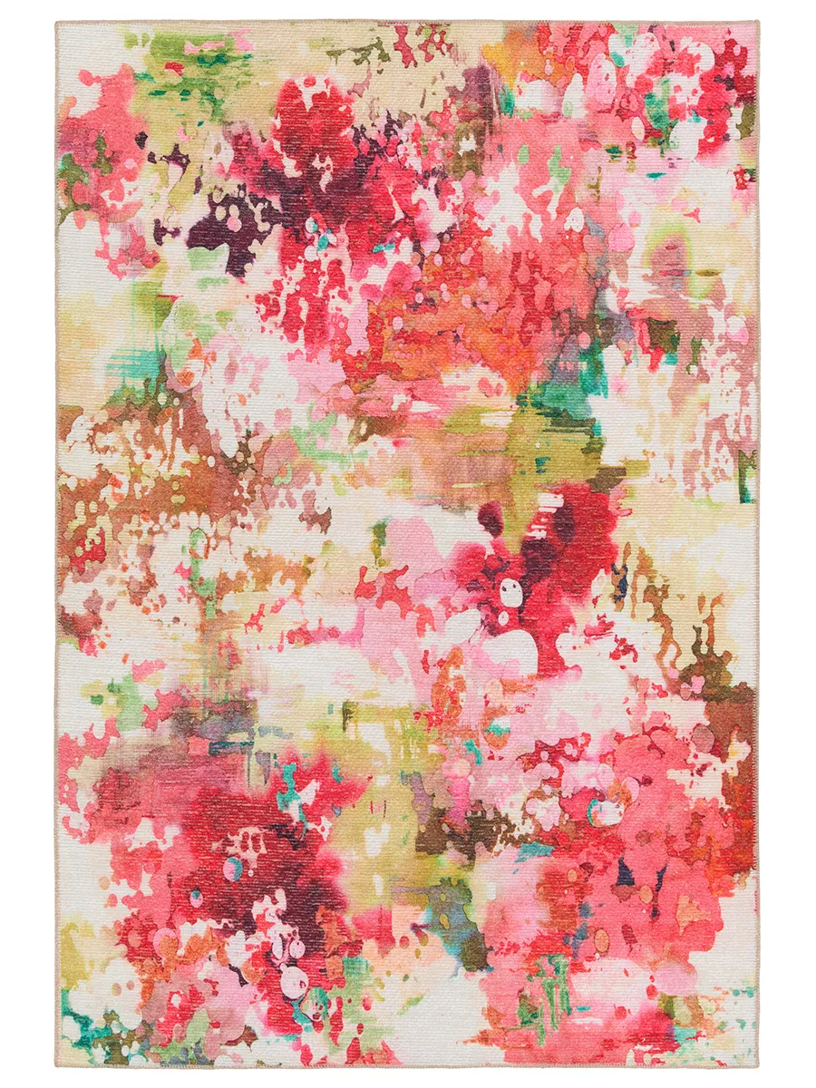 Ibis Rouge Pink 5' x 8' Rug