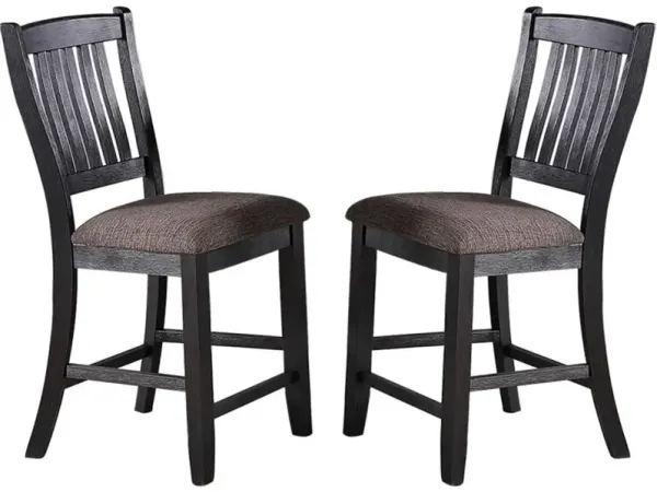 Streamdale 2 High Chairs with Fabric Upholstered Seats