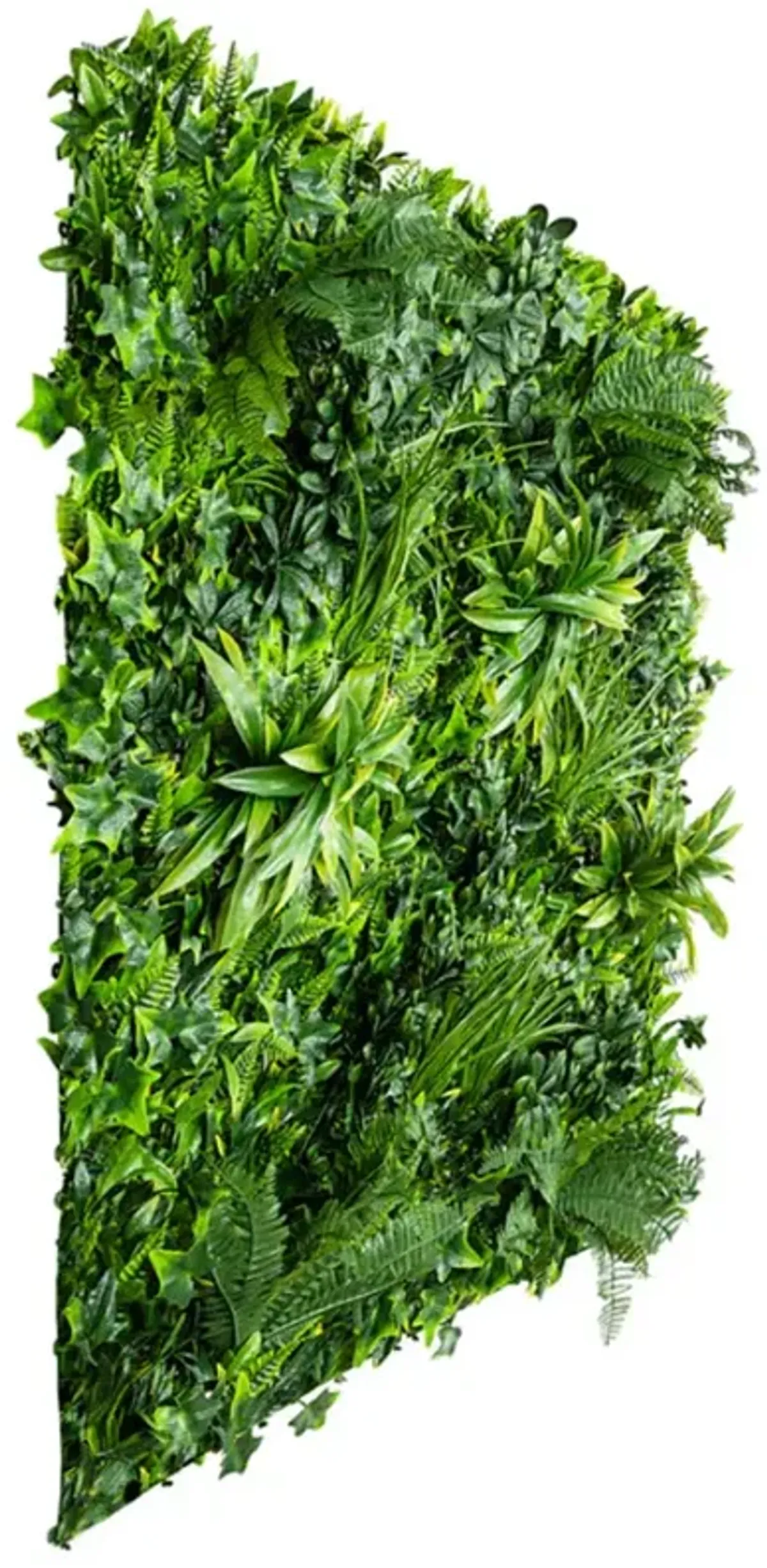 Luxury Green Tropics Artificial Living Wall / Green Wall 40" x 40" 11SQ FT Commercial Grade UV Resistant