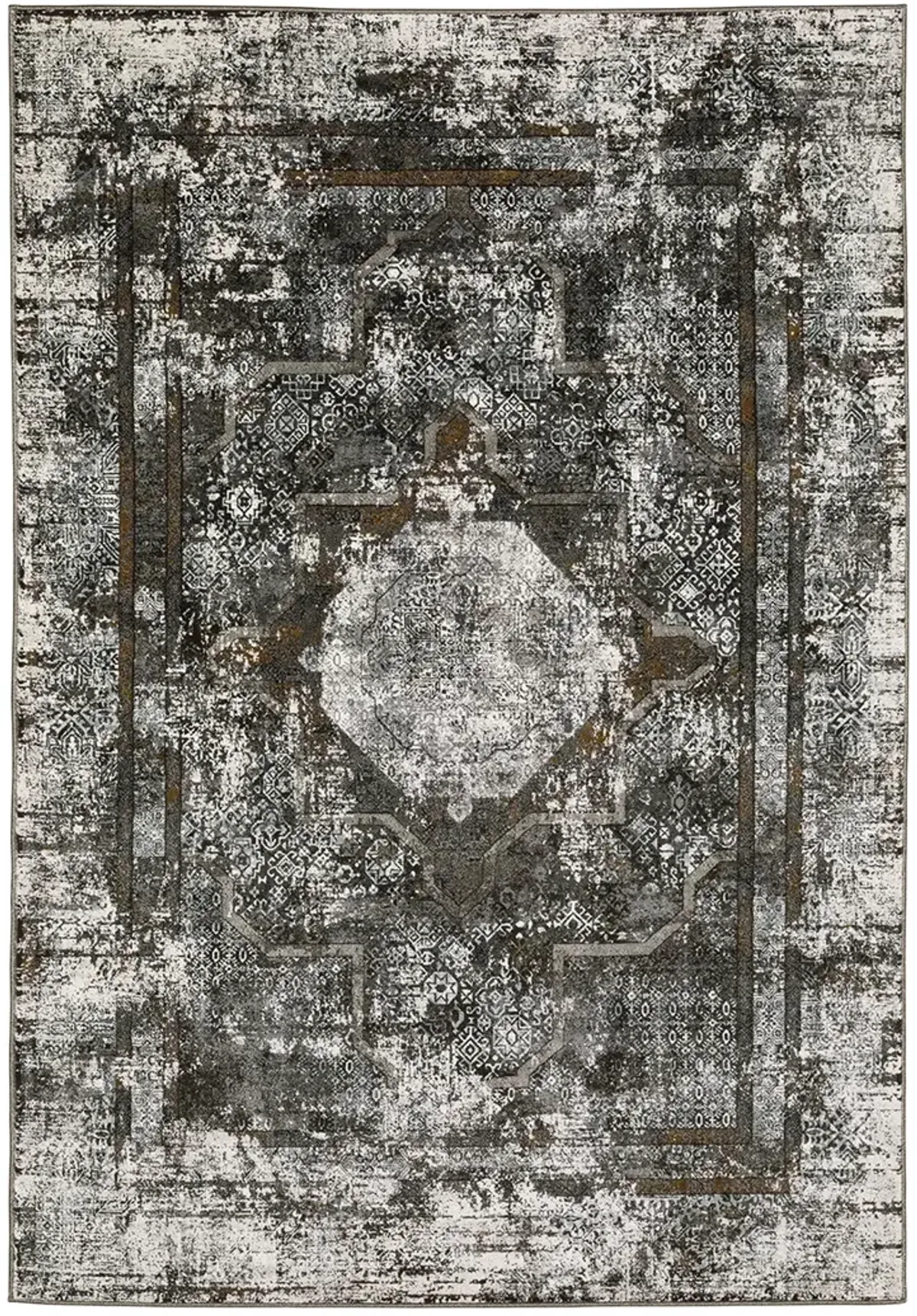 Gemini 7'10" x 10'10" Char Rug