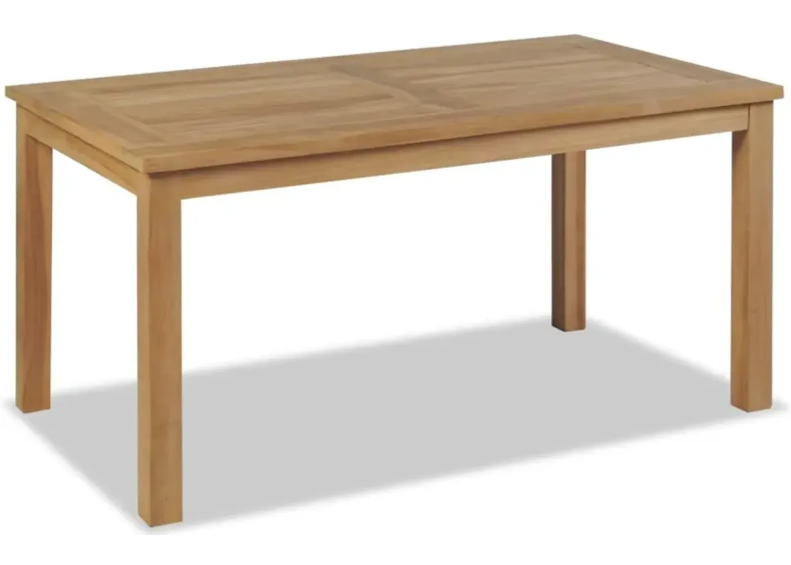 vidaXL Coffee Table Teak 35.4"x19.7"x17.7"